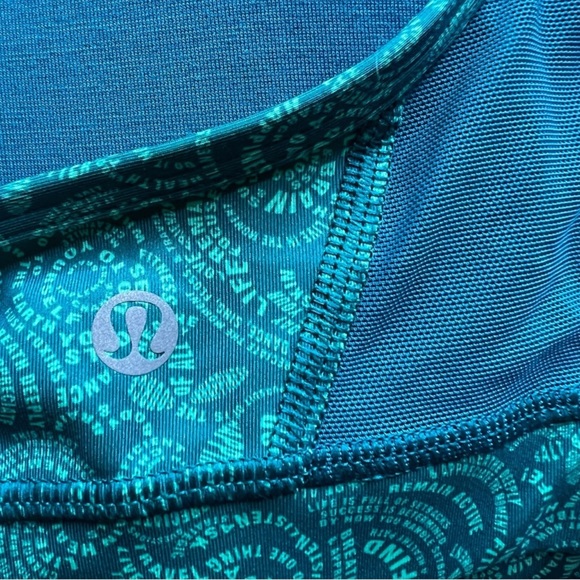 Lululemon Flow Y Bra Foil Manifesto - Picture 2 of 8